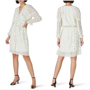 Koché Collective Long Sleeves Polka Dot Dress Size 36‎ / Small